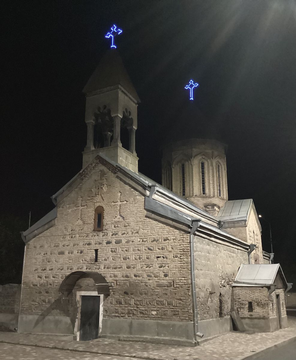 Вид с юго-запада, фасады. Церковь Рождества Пресвятой Богородицы, Цхинвал (Южная Осетия, Прочие страны)