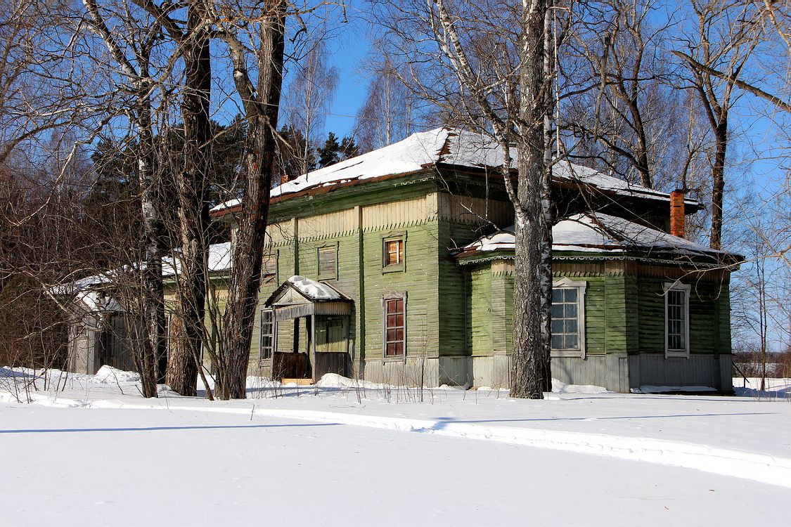Церковь Успения Пресвятой Богородицы, Талица (Фалёнский район, Кировская область). общий вид в ландшафте