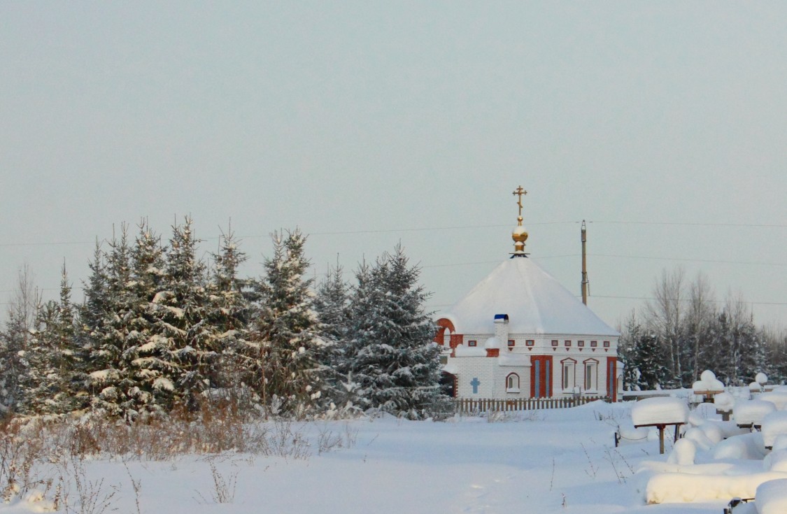 Уни. Церковь Успения Пресвятой Богородицы. фасады, Вид с юго-запада