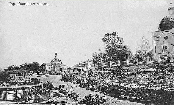 Церковь Успения Пресвятой Богородицы, Козьмодемьянск (Козьмодемьянск, город, Республика Марий Эл). архивная фотография, Фото с сайта www.marieltour.ru