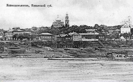 Козьмодемьянск. Троицкий Черемисский женский монастырь. архивная фотография, Фото с сайта http://russian-church.ru/viewpage.php?cat=mariel&page=15