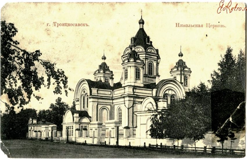 Церковь Покрова Пресвятой Богородицы, Кяхта (Кяхтинский район, Республика Бурятия). архивная фотография, Фото с сайта www.etoretro.ru