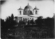 Спасо-Преображенский мужской монастырь. Собор Преображения Господня, 1920—1930 год Фото братьев Леонтьевых, из архивов Саратовской епархии. с http://oldsaratov.ru/photo/10503 <br>, Саратов, Саратов, город, Саратовская область