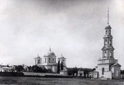 Спасо-Преображенский мужской монастырь. Собор Преображения Господня, Фотоснимок монастыря сделанный в 1880-е годы. Фото с дореволюционной фотографии.<br>, Саратов, Саратов, город, Саратовская область