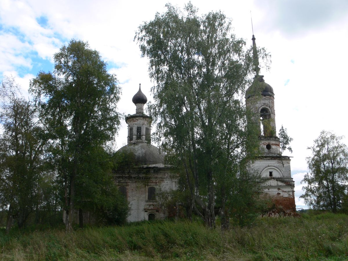 Церковь Воскресения Христова, Воскресенское (Кубенское с/п) (Вологодский район, Вологодская область). фасады