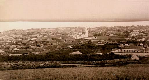 Хвалынск. Собор Казанской иконы Божией Матери. архивная фотография, Фото с сайта http://ura-art.narod.ru/HvalinskOldFoto0.htm