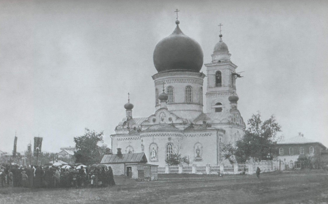 Собор Казанской иконы Божией Матери, Хвалынск (Хвалынский район, Саратовская область). архивная фотография, 1911-1914 год с сайта http://oldsaratov.ru/photo/gubernia/3254
