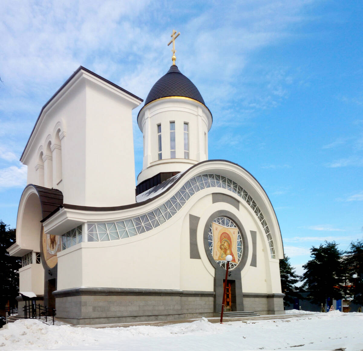 Церковь Ксении Петербургской, Сестрорецк (Санкт-Петербург, Курортный район, г. Санкт-Петербург). фасады