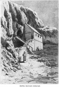 Бакотский Михайловский скальный монастырь, Рис. из журнала "Нива".<br>, Бакота, урочище, Каменец-Подольский район, Украина, Хмельницкая область