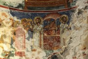 Некресский Успенский монастырь. Церковь Успения Пресвятой Богородицы, Небесная литургия. Фреска XVI в.<br>, Шилда, Кахетия, Грузия