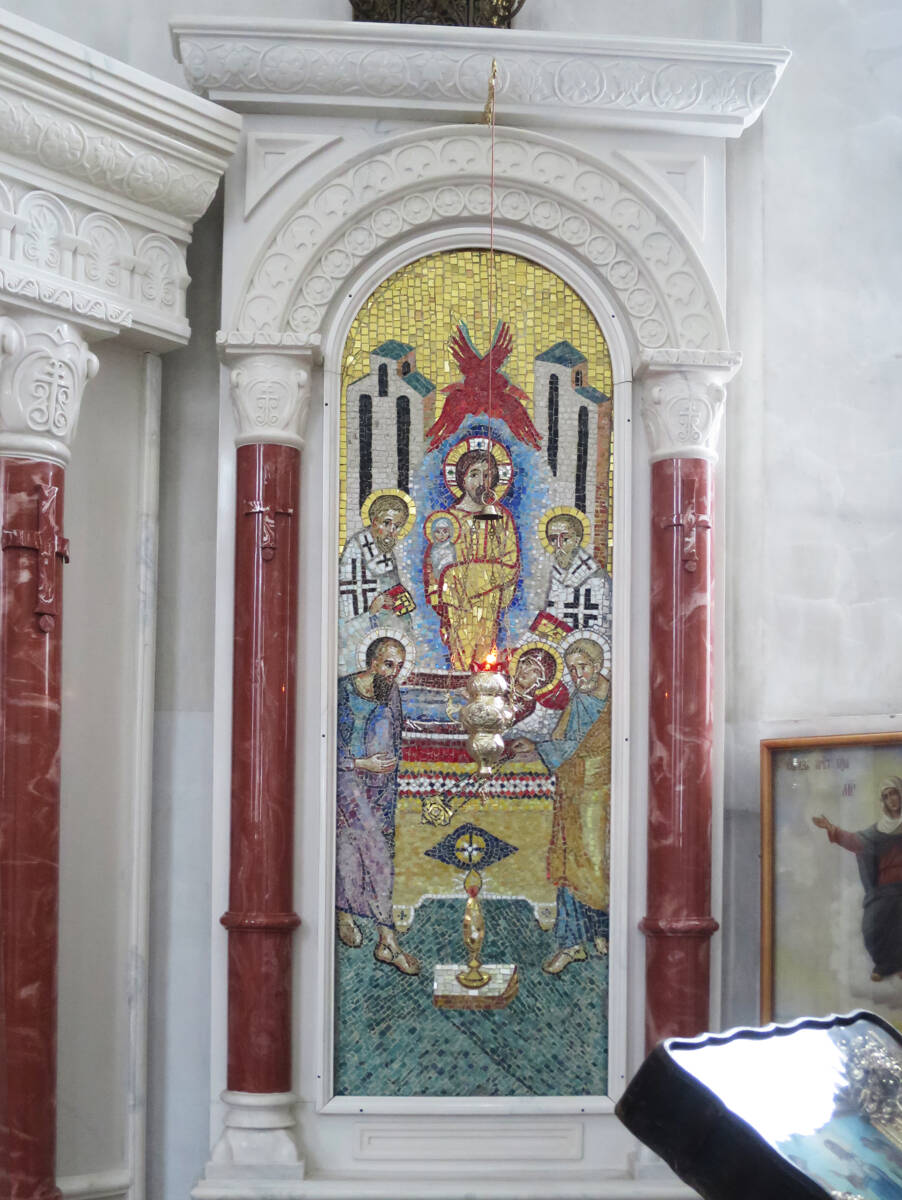 Церковь Успения Пресвятой Богородицы, Челюскинский (Пушкинский район и гг. Ивантеевка, Королёв, Московская область). интерьер и убранство