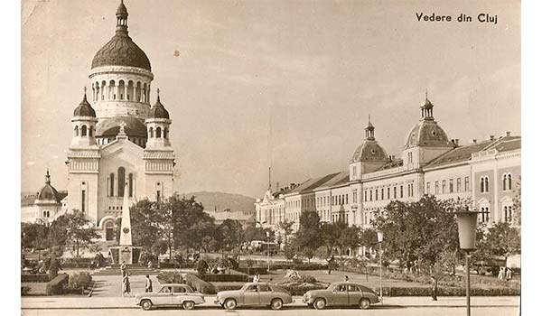 Кафедральный собор Успения Пресвятой Богородицы, Клуж-Напока (Клуж, Румыния). архивная фотография, Фото с сайта: http://zonacluj.diasporaromania.netdna-cdn.com/wp-content/uploads/2014/10/catedrala-ortod.jpg