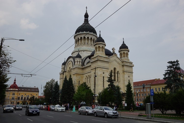 Кафедральный собор Успения Пресвятой Богородицы, Клуж-Напока (Клуж, Румыния). фасады