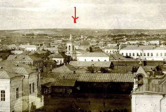 Камышин. Церковь Успения Пресвятой Богородицы (старая). архивная фотография, Фото с сайта http://kamyshinstar.ru/?p=663