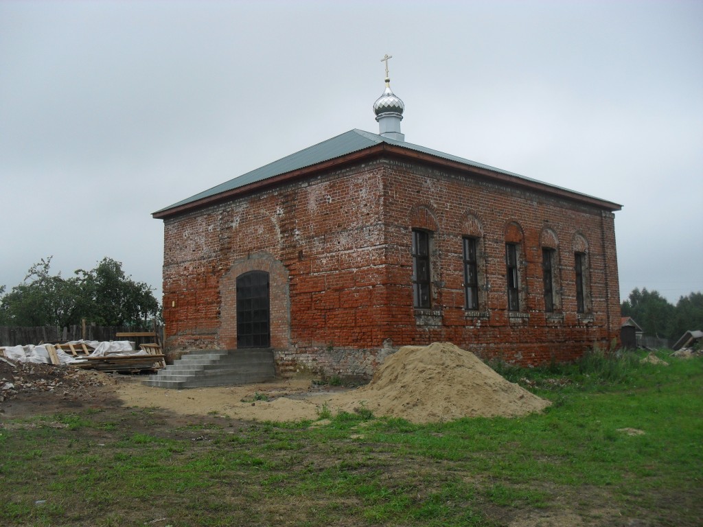 Санниково. Церковь Спаса Преображения. фасады, храм после восстановительных работ 2016 г. 