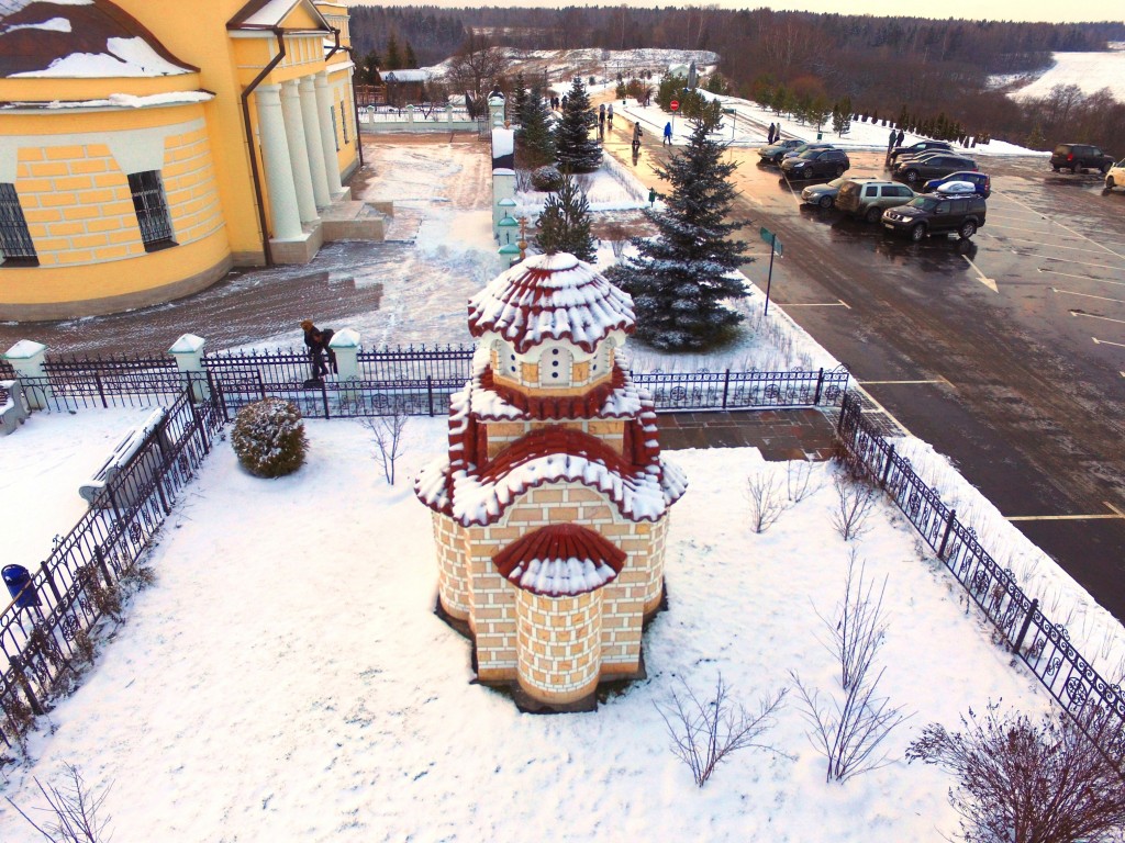 Радонеж (Городок). Часовня Матроны Московской. фасады, Вид с востока