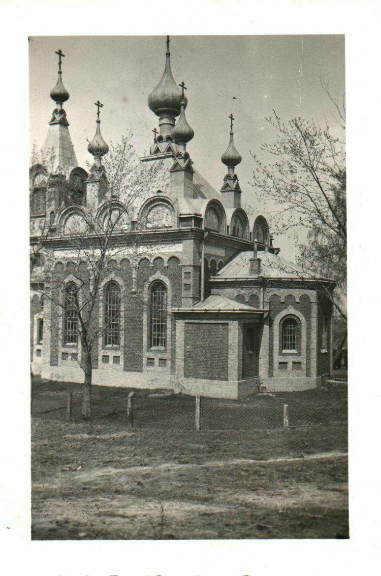 Фото 1941 г. с аукциона e-bay.de, архивная фотография. Церковь Казанской иконы Божией Матери, Ощув (Люблинское воеводство, Польша)