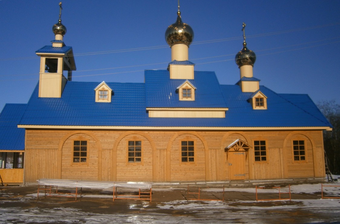 Церковь Василия Великого в Осиновой Роще, Выборгский район (Санкт-Петербург, г. Санкт-Петербург). фасады, Вид с запада