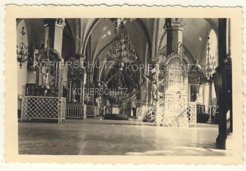 Собор Преображения Господня, Нарва (Ида-Вирумаа, Эстония). архивная фотография, Интерьер собора. Фото 1941 г. с аукциона e-bay.de