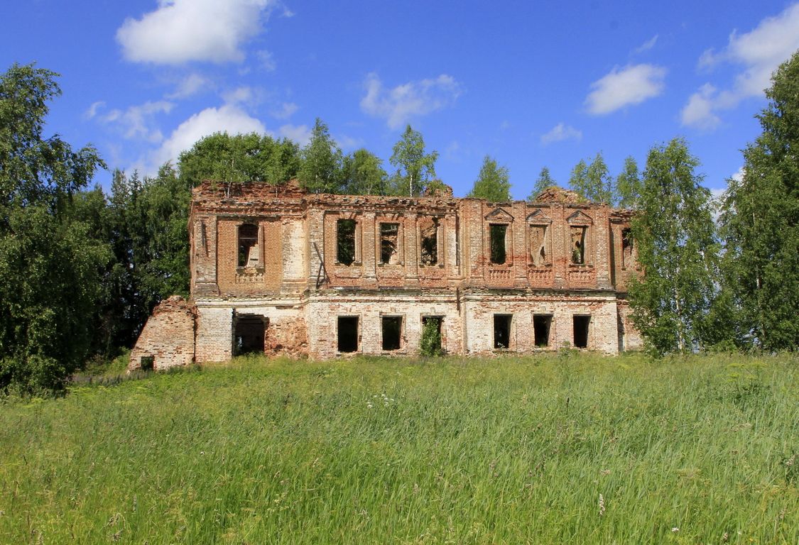 Церковь Троицы Живоначальной, Ростовское (Виноградовский район, Архангельская область). фасады, Вид с юга.