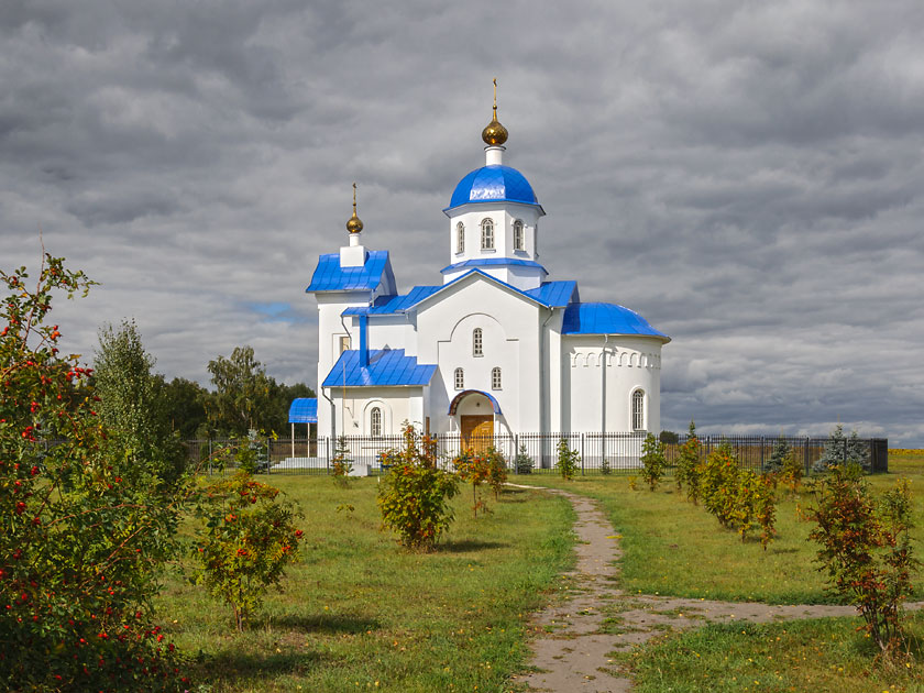 Булгаково. Церковь Покрова Пресвятой Богородицы. фасады