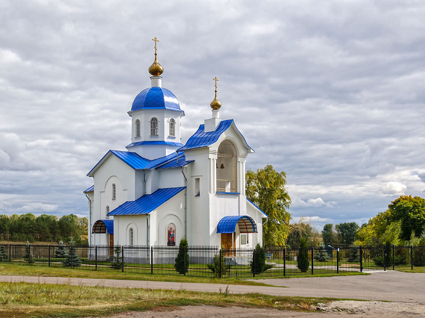 Булгаково. Церковь Покрова Пресвятой Богородицы. фасады