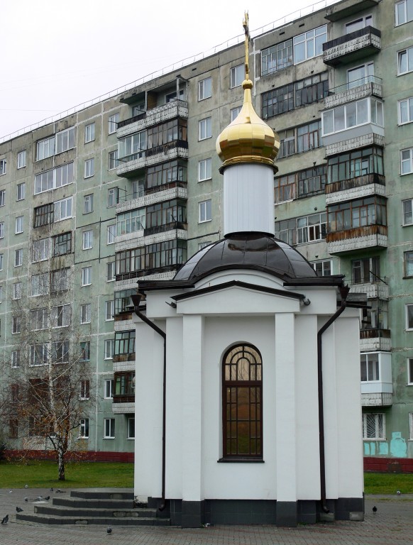 Томск. Часовня Георгия Победоносца. фасады, Южный фасад