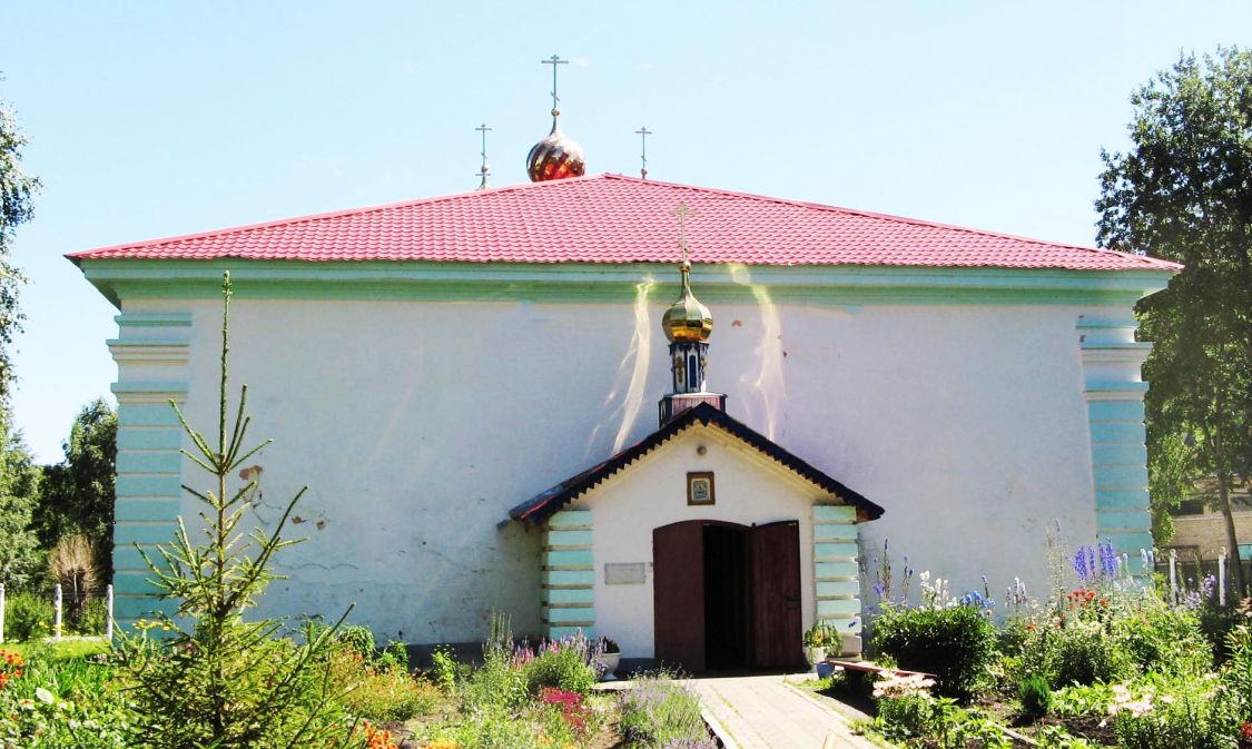 Сим. Церковь Димитрия Солунского. фасады, Западный фасад храма с главными вратами 