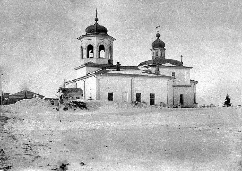 Собор Воскресения Христова, Берёзово (Берёзовский район, Ханты-Мансийский автономный округ). архивная фотография, Автор Иннокентий Николаевич Шухов