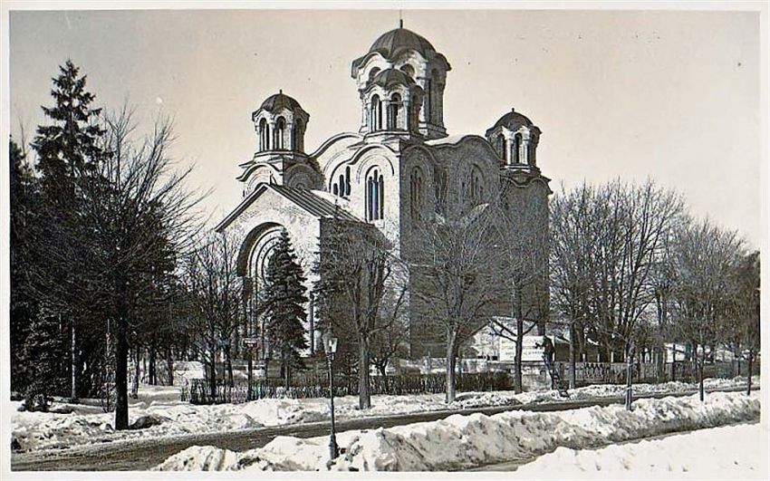 Церковь Кирилла и Мефодия, Любляна (Словения, Прочие страны). архивная фотография, Фото с сайта: http://srpska-pravoslavna-crkva.blogspot.ru/2013_12_01_archive.html