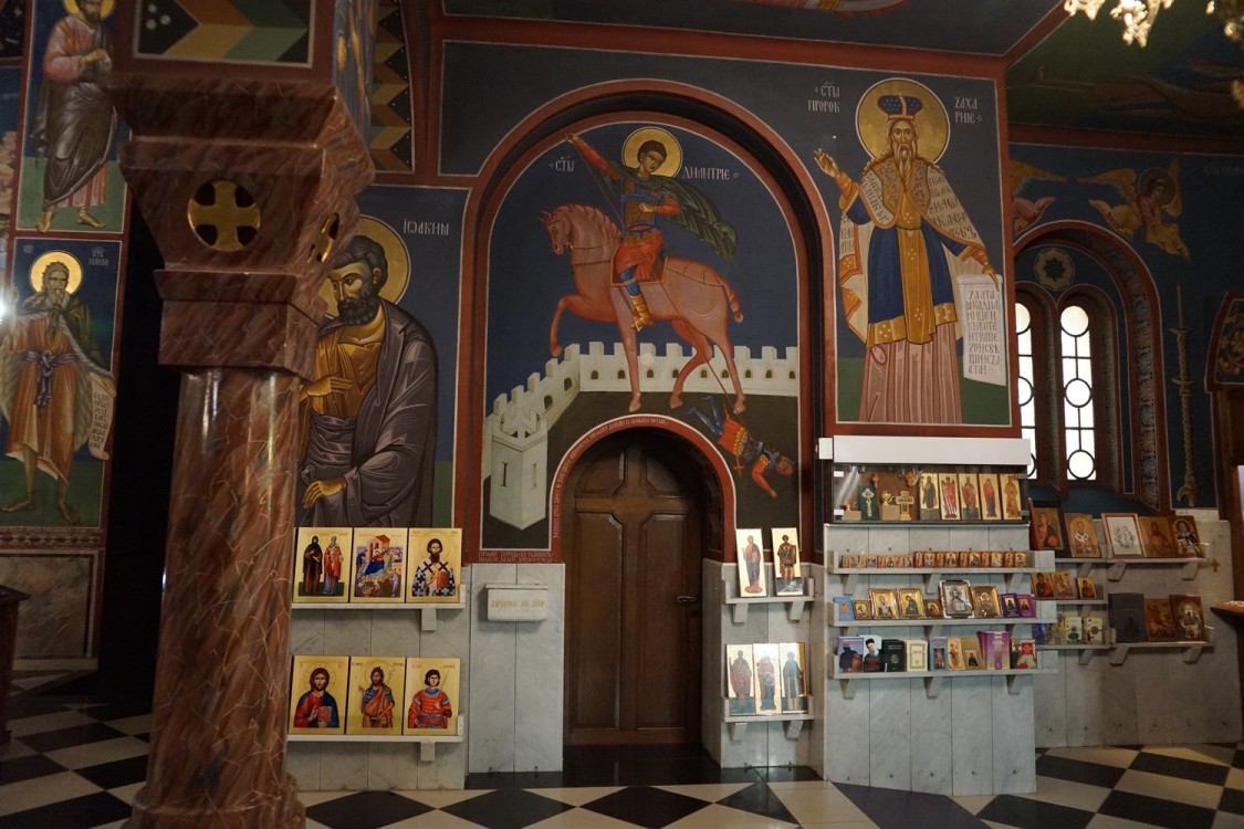 Любляна. Церковь Кирилла и Мефодия. интерьер и убранство