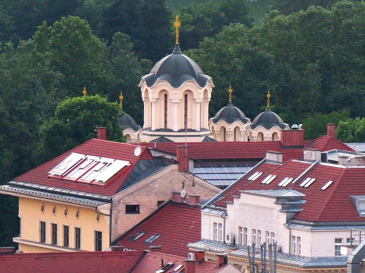 Любляна. Церковь Кирилла и Мефодия. архитектурные детали