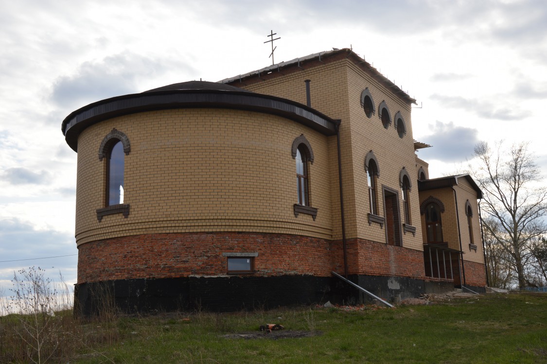 Муравлево. Церковь Луки (Войно-Ясенецкого) (строящаяся). фасады