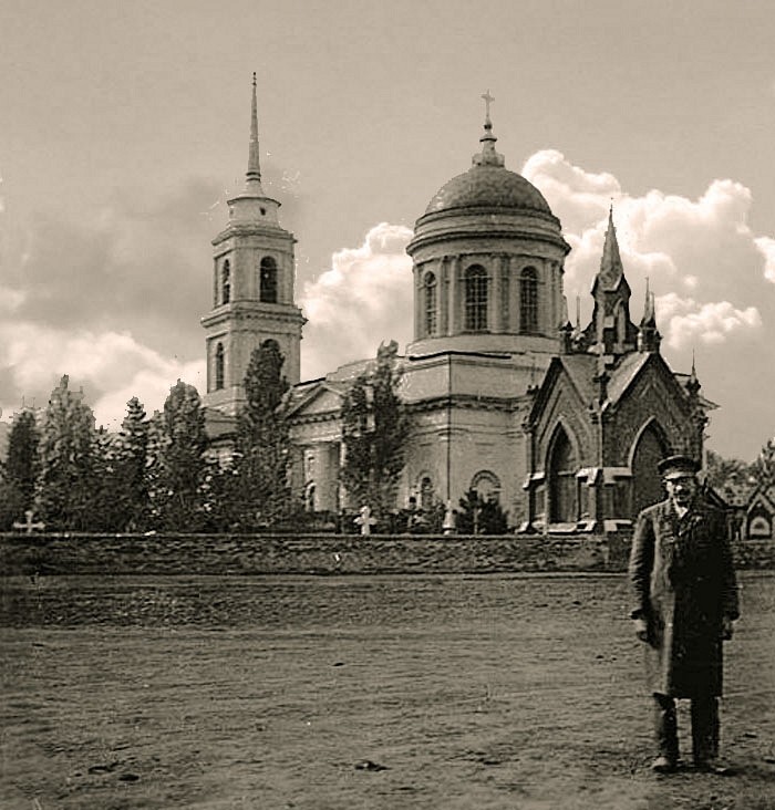 Воронеж. Церковь Всех Святых на Новостроящемся кладбище. архивная фотография, https://pastvu.com/p/513289