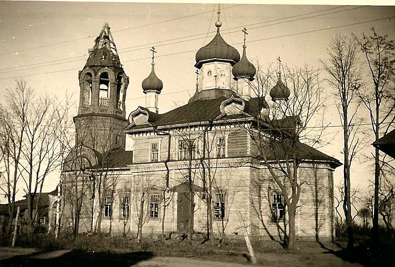 Сычёвка. Церковь Троицы Живоначальной. архивная фотография