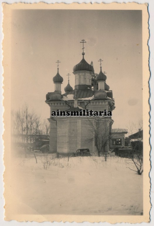 Сычёвка. Церковь Троицы Живоначальной. архивная фотография, Фото 1942 г. с аукциона e-bay.de