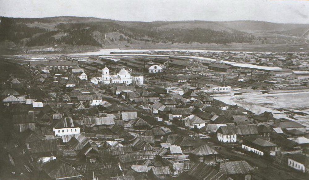 Усть-Катав. Церковь Рождества Христова. архивная фотография, Фото 1912 года из фондов Историко-краеведческого музея г. Усть-Катав