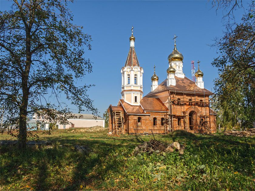 Глазок мичуринский. Глазок Тамбовская область Мичуринский район храм. Мичуринский Церковь Рождества Христова. Храм село красивое Мичуринского района. Крюковка Мичуринский район Церковь.