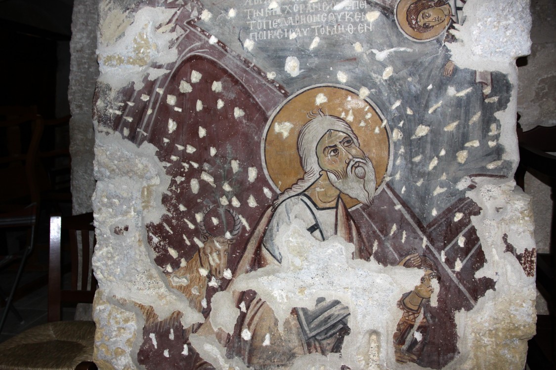Церковь Антония Великого, Келлия (Ларнака, Кипр). интерьер и убранство, Фреска  