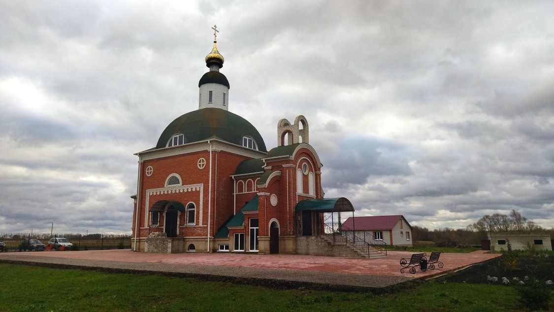 Лавровка. Церковь Марфы Тамбовской. фасады