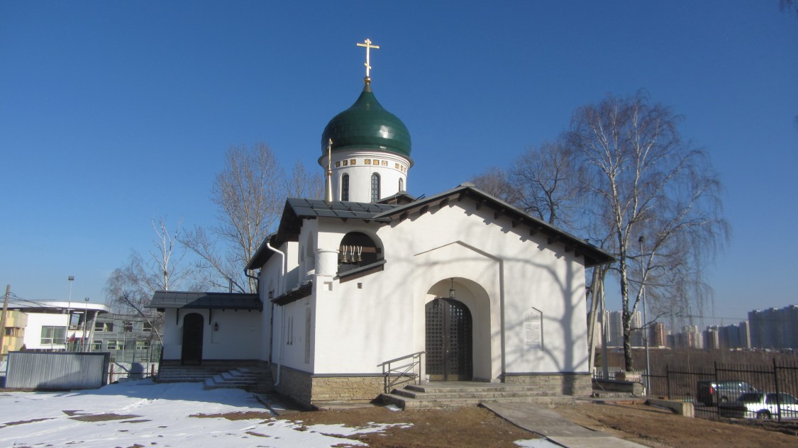 Косино-Ухтомский. Церковь Серафима Саровского в Кожухове. фасады