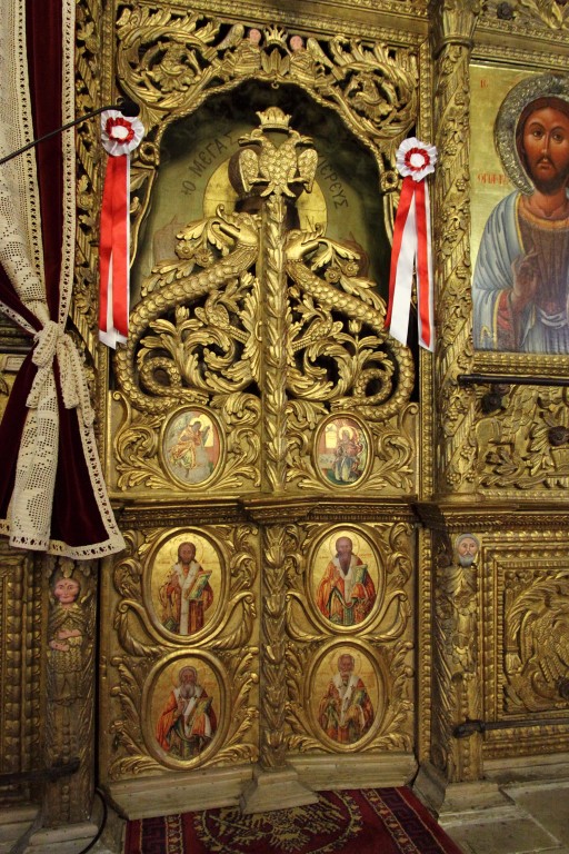 Панагия Хрисопантанаса, Палехори (Никосия, Кипр). интерьер и убранство, Царские врата