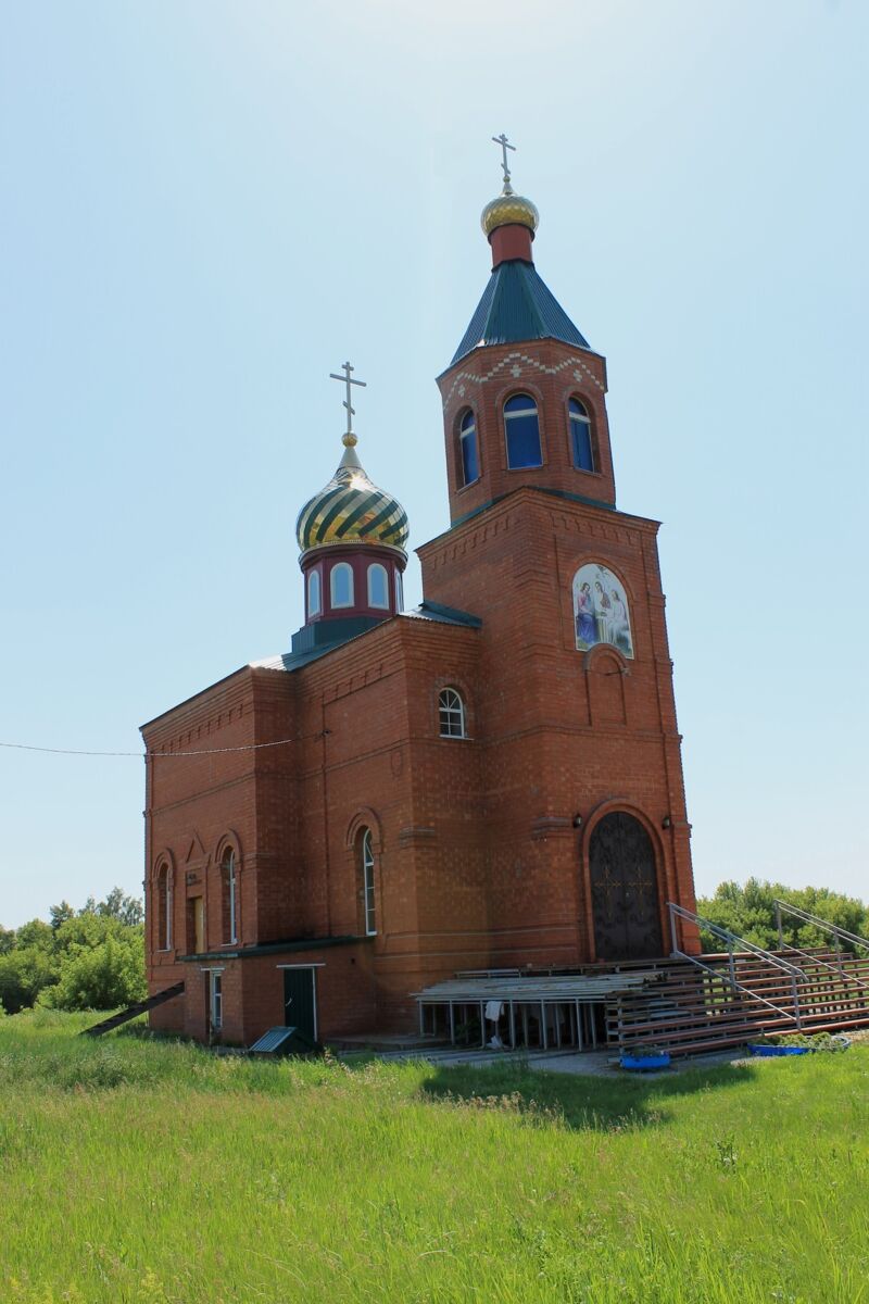 Церковь Троицы Живоначальной (новая), Мещерское (Сердобский район, Пензенская область). фасады