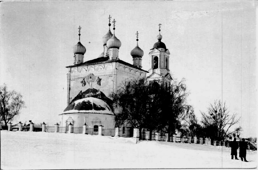 Зарайск. Церковь Спаса Преображения. архивная фотография, 1900—1915 год с сайта https://pastvu.com/p/389682