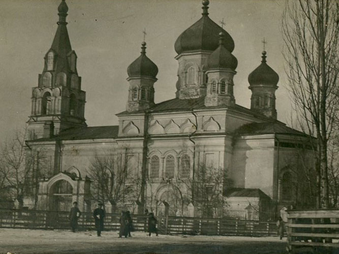 Кафедральный собор Николая Чудотворца, Старобельск (Старобельский район, Украина, Луганская область). архивная фотография, Архивное фото, 1901 г. 