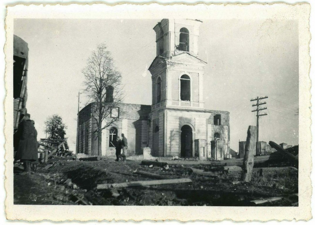 Церковь Николая Чудотворца (старая), Холм-Жирковский (Холм-Жирковский район, Смоленская область). архивная фотография, Фото 1941 г. с аукциона e-bay.de