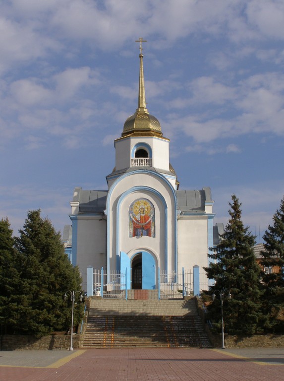 Покровское. Церковь Покрова Пресвятой Богородицы. фасады, Западный фасад. Главный вход.