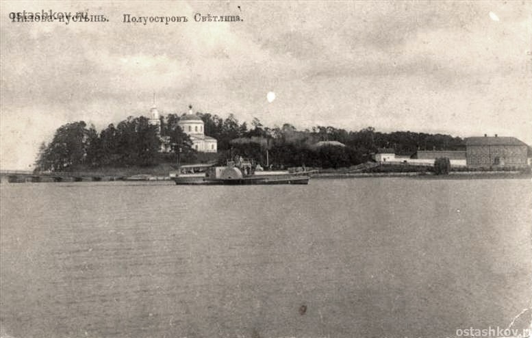 Нило-Столобенская пустынь. Церковь Михаила Архангела, Светлица (Осташковский городской округ, Тверская область). архивная фотография, Фото с сайта andcvet.narod.ru