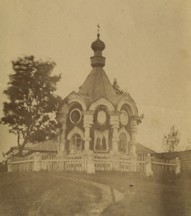 Часовня Константина, Михаила и Феодора Муромских, Муром (Муромский район и г. Муром, Владимирская область). архивная фотография, Часовня князя Михаила. 1910-е годы. http://bump.ru/page/adaptive/id31258/blog/4940192/


            
