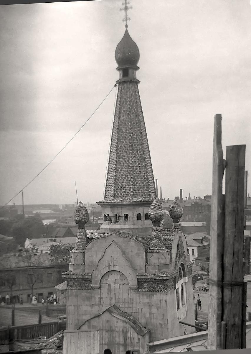 Фото 1927 г. , архивная фотография. Часовня Казанской иконы Божией Матери, Иваново (Иваново, город, Ивановская область)